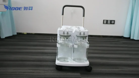 Unidade de aparelhos de sucção a vácuo de catarro móvel elétrico portátil cirúrgico médico Yx932D