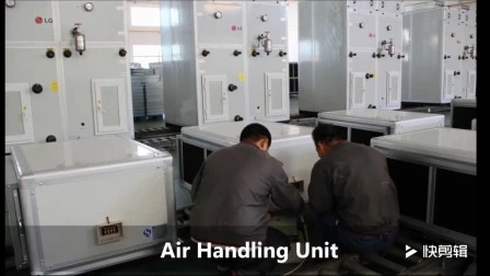 Unidade modular de tratamento de ar para sala limpa, terminal central de ar condicionado